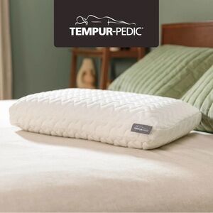 Tempur-Pedic TEMPUR-Cloud Pillow White, Standard Size 24”x16”x5”